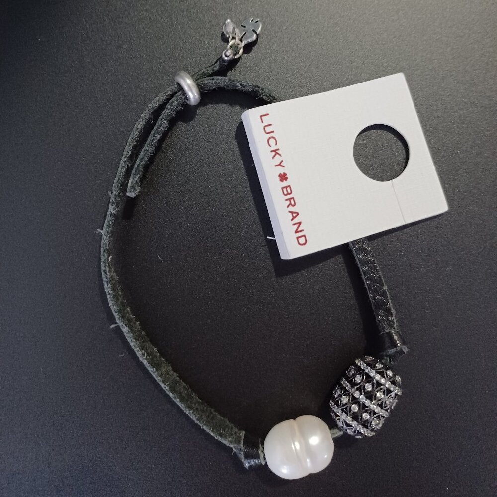 NWT Lucky Brand Leather Bracelet